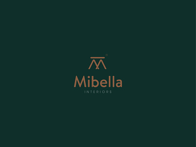 Mibella design icon logo