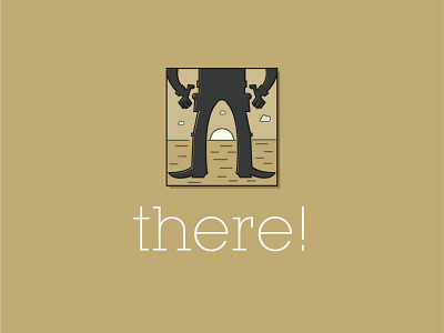 there! design illustration poster