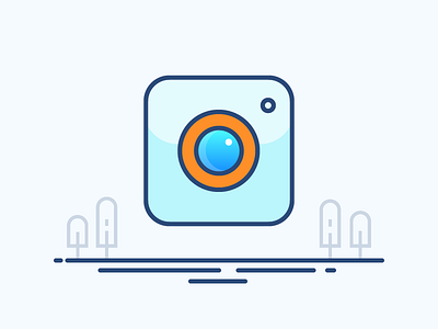 Camera camera icon ui