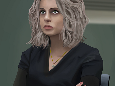 Liv Moore art character design fanart illustration izombie netflix realism zombie