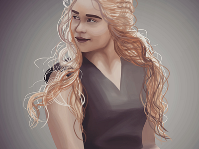 Daenerys Targaryen fanart daenerystargaryen fanart gameofthrones got motherofdragons realism