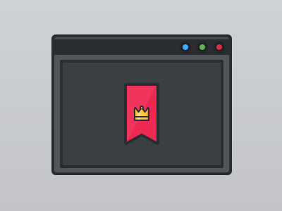 Window Icon (from unreleased icon pack) dark window nitrux theme iconpack icon