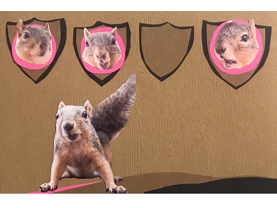 Squirrel Birthday Card