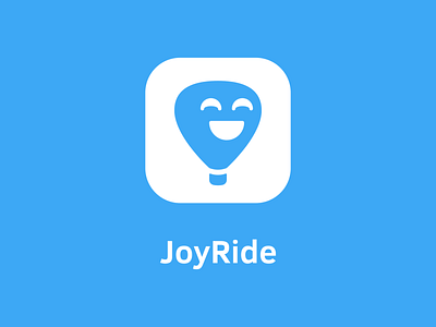Daily Logo #002 — JoyRide concept dailylogochallenge hotairballoon logo