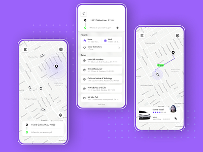 UI - Cab-booking App
