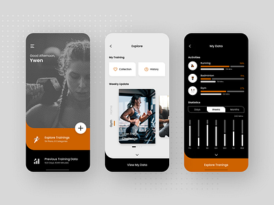 UI - Fitness App