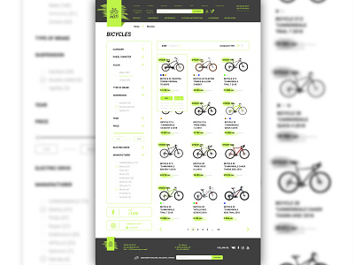 gallery for bike shop app branding design graphic icon ios landing page lettering logo minimal mobile type typography ui ui ux ui ux design ux web website white