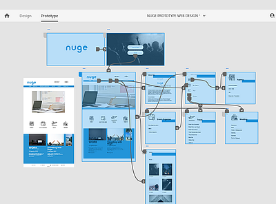 Prototype UI Web Design Nuge Office Indonesia design prototype ui uiux web webdesign