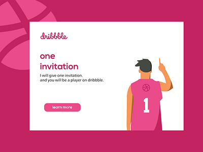 Invitation Dribbble VER 5.0