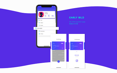 App 钱包页面 ui ux 图标 应用 设计