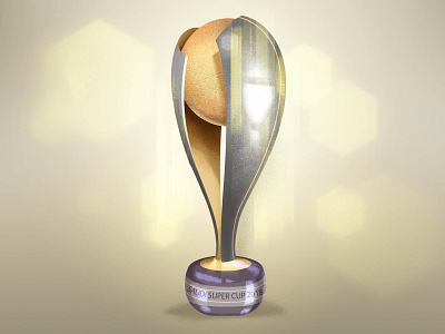 Super Saudi Cup cup digital 2d drawing dribbble golden illustration light reyadh saudi saudi arabia simple