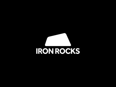 Iron Rocks Crossfit branding design logo