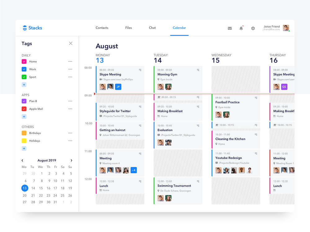 Agenda Concept By Pim Scholten On Dribbble