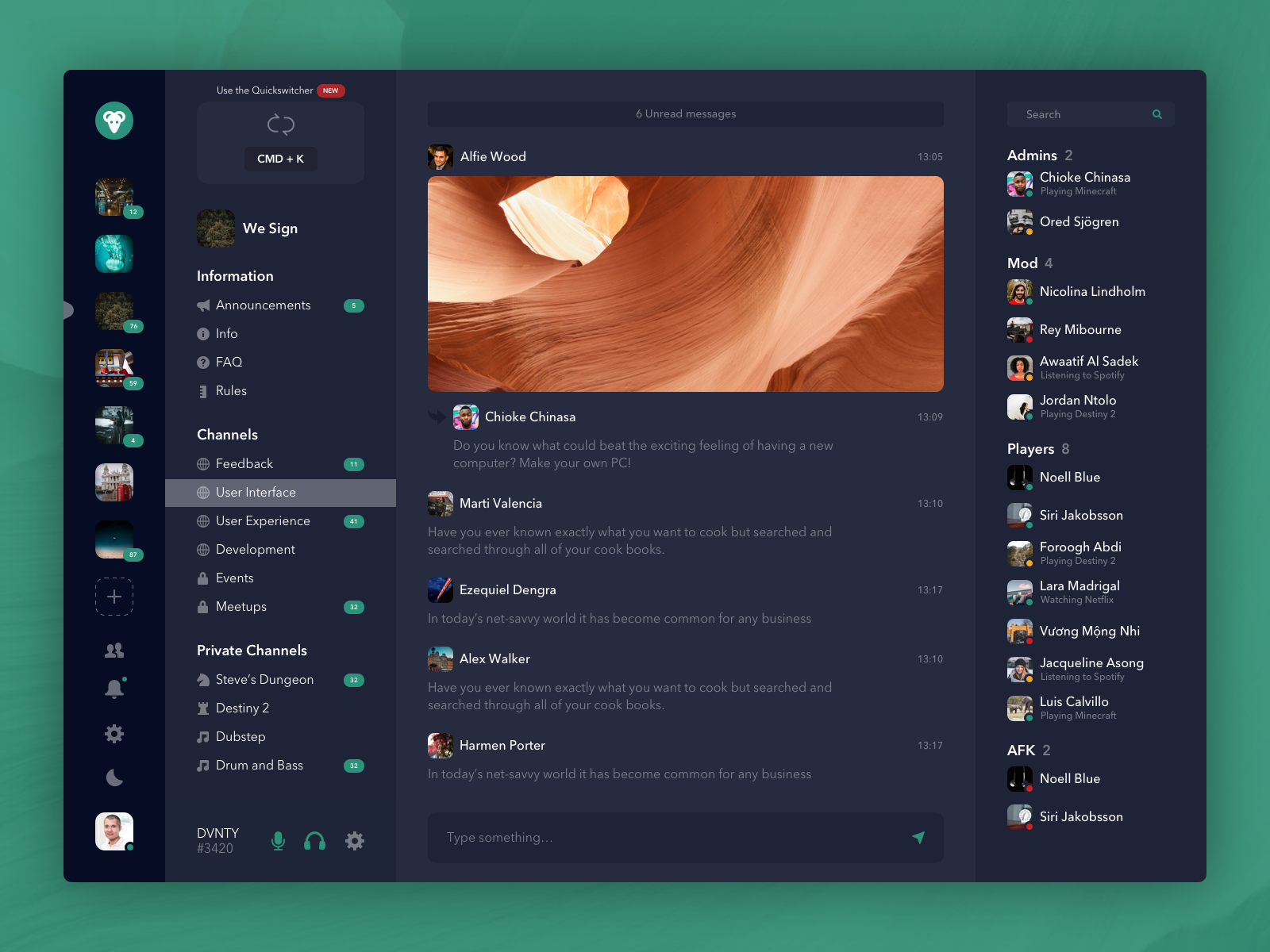 Dribbble Discord redesign dribbble png By Pim Scholten