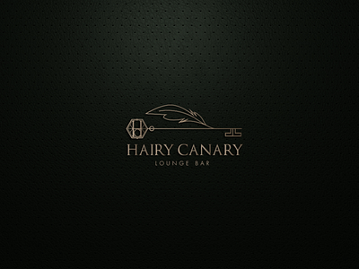 HAIRY CANARY LOGO DESIGN brand branding design identity logo luxury brand vector