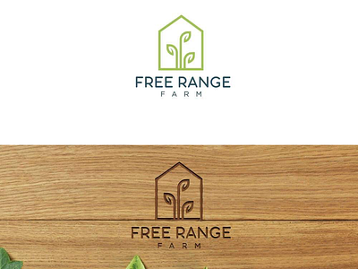 Logo Free Range Farm