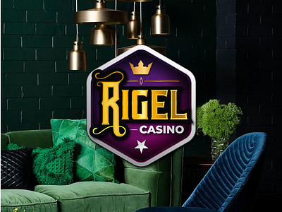 New logotype for Rigel Casino! brand brand identity branding casino design logo vector logotype