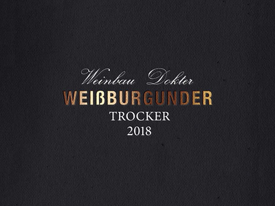 Brand identity for Weibbrunder bottle wine!