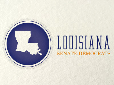 Louisiana Senate Democrats branding dalle logo