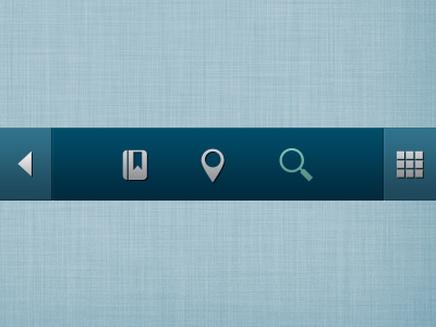 nav bar for mobile app icons navigation ui