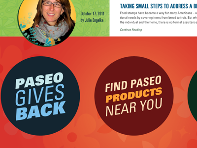 Paseo Site Redesign - Option 2