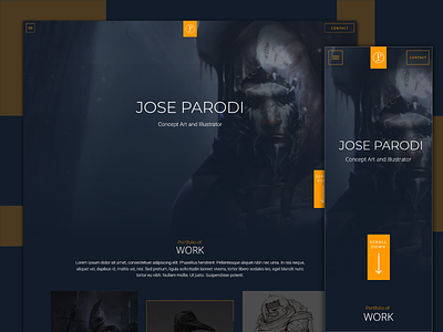Portfolio Jose Parodi adobe xd developmen portfolio ui user experience ux web design xd design