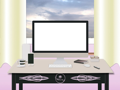 Webland Tk Desk illustration photoshop ui ux web website