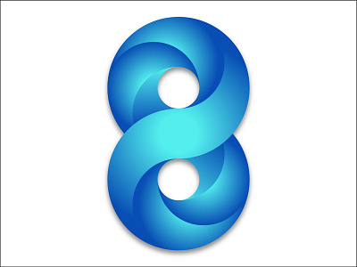 Infinite Or 8 Logo 2 branding design illustration logo ui ux vector web website