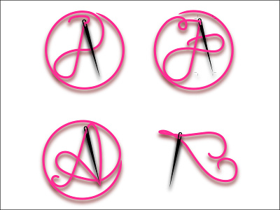 A Needle Logo ataee icon illustration logo tailor ui ux website