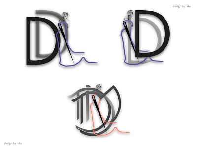 Ddmataee Logo ataee illustration logo tailor typography ui ux web website