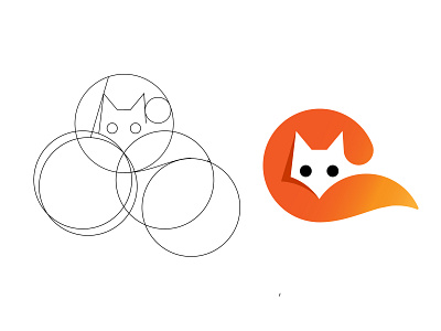 Fox Firefox brand branding illustration logo typography ui ux vector web website