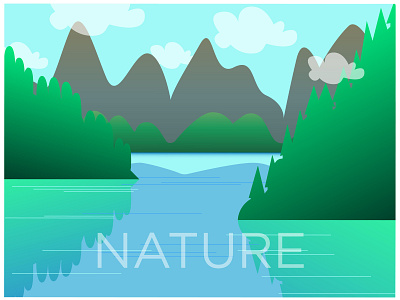 Nature design illustration nature