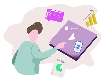 Exploring the essentials animation app design illustration ios minimal typography ui ux vector web website