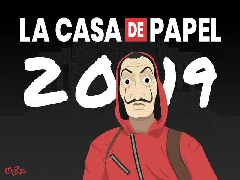 Download La Casa De Papel by itay charkovski on Dribbble