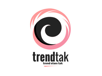 Trendtak Logo 2d boyama dağlama dizayn grafik tasarım logo matbaacılık muharrem yağan ui ux vektör örnekleme