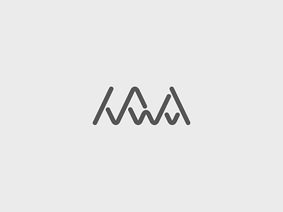 NWA Logo custom identity illustrator logo nwa type vector