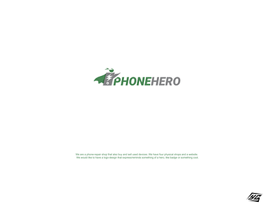 logo phone hero brand branding hero logo logo design concept logo designer logo folio logo ideas logo inspiration logo mark logodesign logos logotype mark