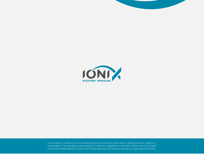 Logo IONIX by Youssouf Grafico on Dribbble