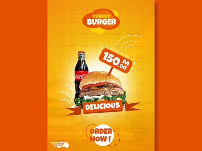 Flyer Yummy Burger 1