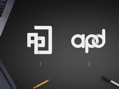 APD branding concept design dribbble flat inspiration logo logo type vector