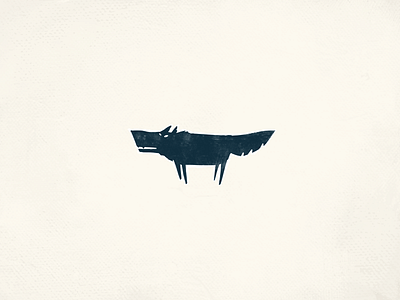 CANIS LUPUS animal icon logo wolf