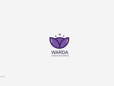 WARDA LOGO advertising art direction branding calligraphy design dribbble egypt graphic design illustration logo typography vector
