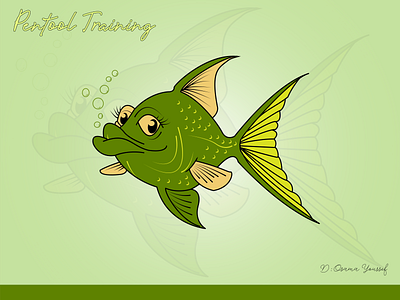 PIN TOOL TRAINING adobe illustrator design digital digital painting drawing fish graphic design illustrate illustration painting pintool vector