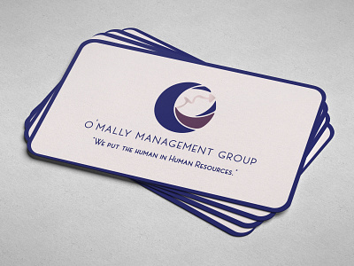 front side business card advertising business card graphic design management print design