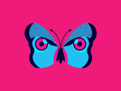 Butterfly after affects animación animation butterfly design eye eyes flat flat design illustration ilustrator mariposa motion motiongraphic motiongraphics