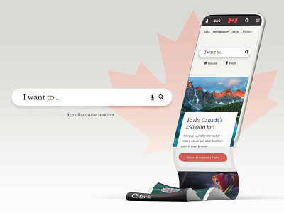 Experiment: Government of Canada web experience