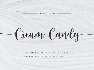 Cream Candy - Modern Script beautiful font branding font candy font chic font curly font design font elegant font engagement hand lettered font handwritten font logo calligraphy logo font modern calligraphy modern cursive font modern design modern script font pretty font save the date wedding font wedding invitation