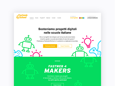 Fastweb4School | Landingpage