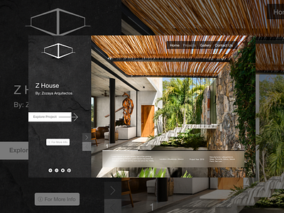 Interior Design design ui web webdesign website