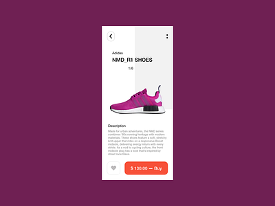 Adidas app app design design ui ux